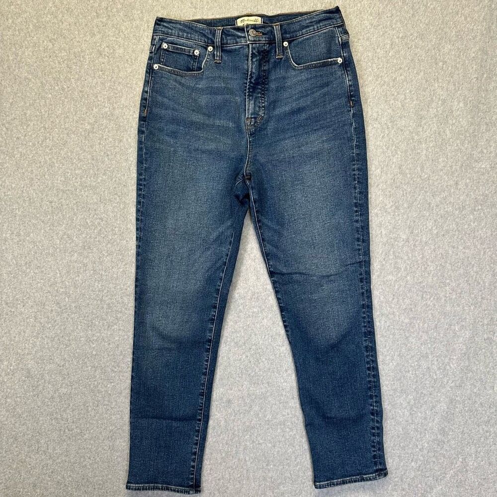 Madewell Women’s Size 29 The Perfect Vintage Jean High Rise Blue Dark Wash Denim